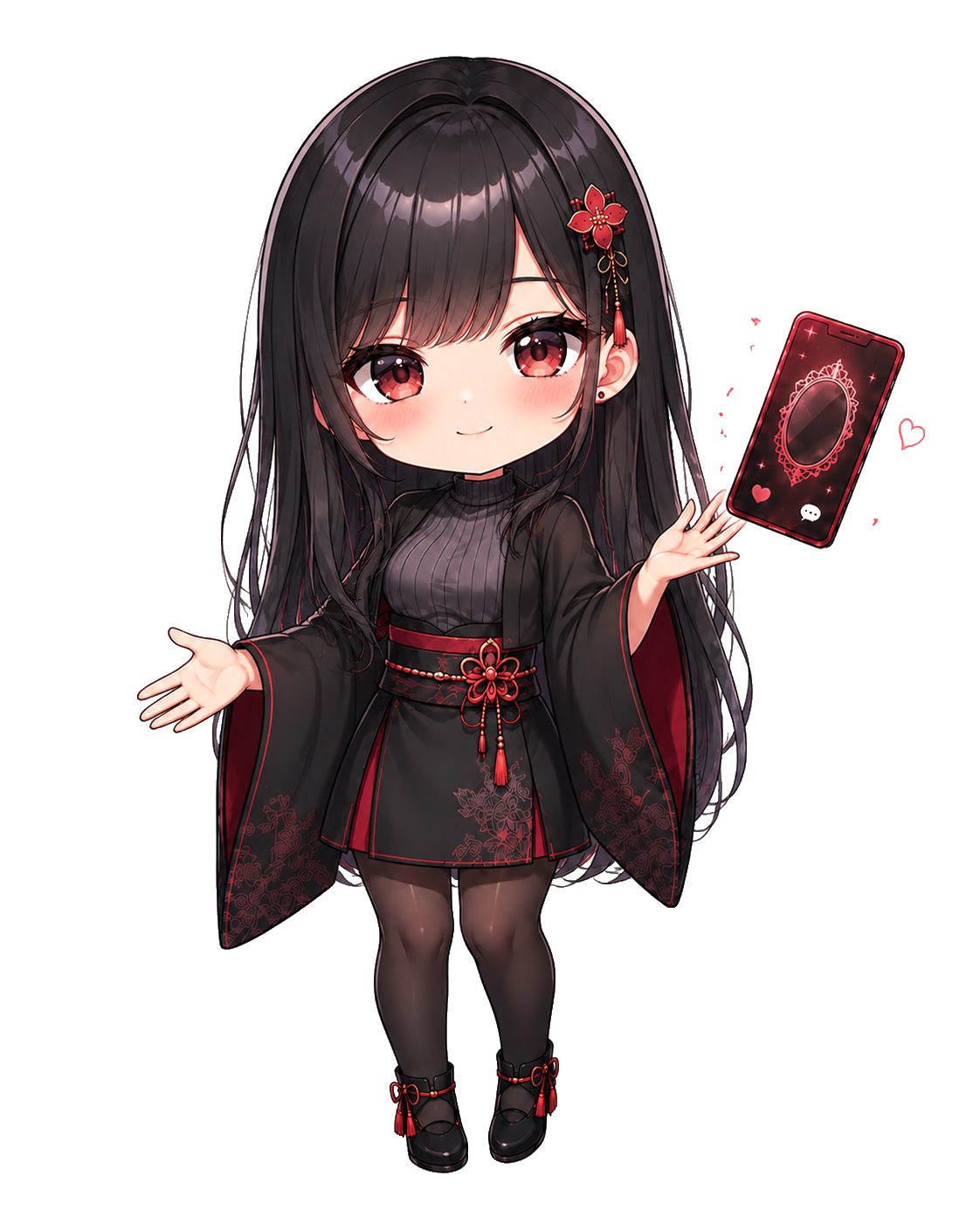 Mizuki, the AI Girls guide of Velvet Sin Atelier